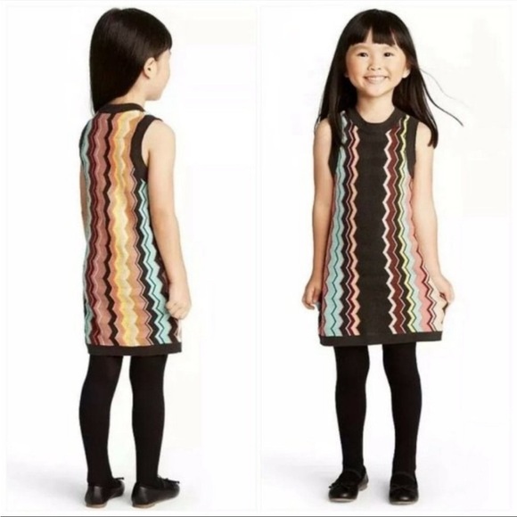 NWT Missoni for Target Zig Zag Chevron Casual Sweater Sweater Dress - Picture 4 of 8